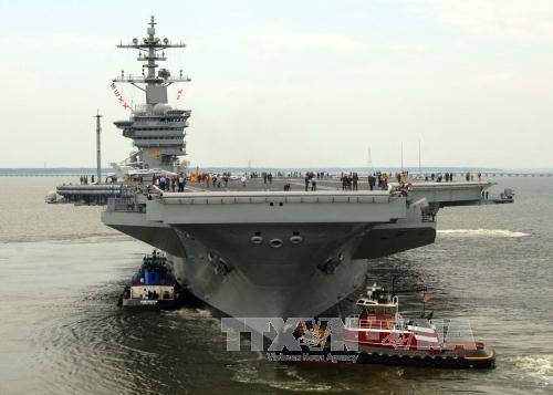 Tàu sân bay USS Carl Vinson của Mỹ tới Tây Thái Bình Dương ảnh 1